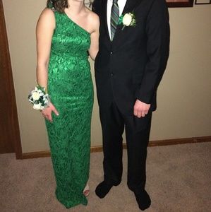 Emerald Green Prom Dress